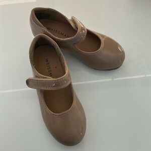 Tap Shoes Toddler Girls Size 8.5 Child Tan